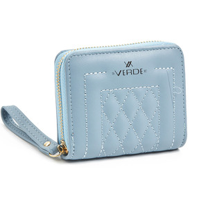 Wallet for women Verde 18-1135 light blue