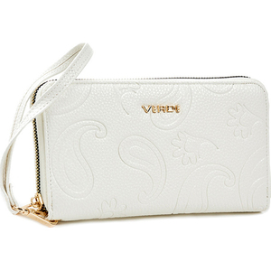 Wallet for women Verde 18-1166 white