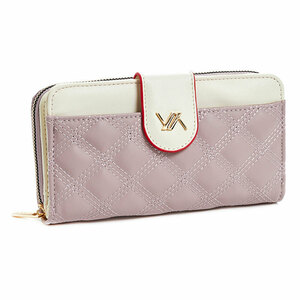 Wallet for women Verde 18-1171 lilac/white