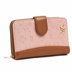 Wallet for women Verde 18-1176 pink