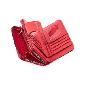 Wallet for women Verde 18-1194 red