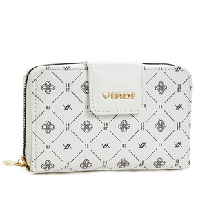 Wallet for women Verde 18-1222 white
