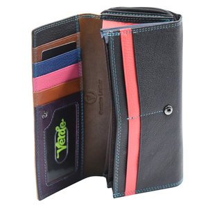 Leather wallet for woman Verde 18-894 beige