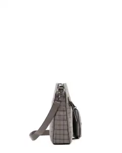 Cross body bag Doca 18623 gray