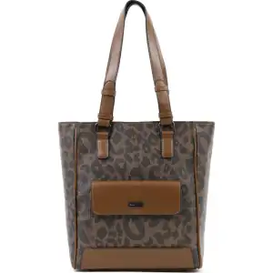 Handbag Doca 18626 brown