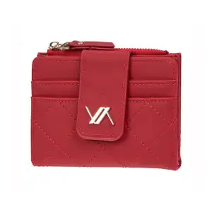Wallet for women Verde 18-1269 red