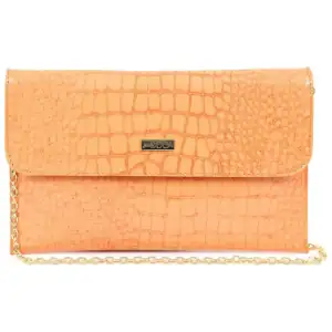 Women's envelope bag Doca 19476 orange