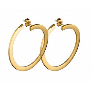Γυναικεία σκουλαρίκια ατσάλι 316L χρυσό Art 01994