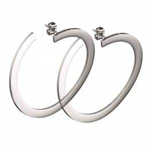 Women's earrings steel 316L silver Art 01995