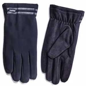Ανδρικό σετ κασκόλ-γάντια Verde 12-1109 μπλε