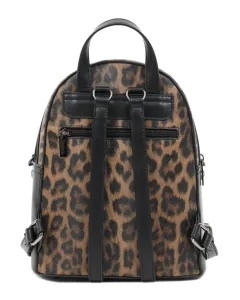 Backpack Doca 20729 animal print brown