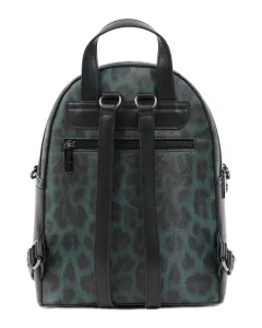 Backpack Doca 20730 animal print green