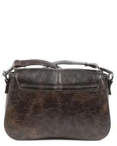 Cross body bag Doca 21013 brown