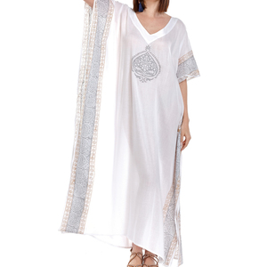 Platinum caftan maxi 42014 white