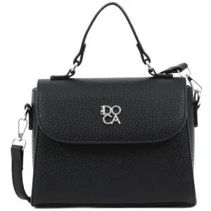 Τσάντα χιαστί Doca 22039 μαύρο