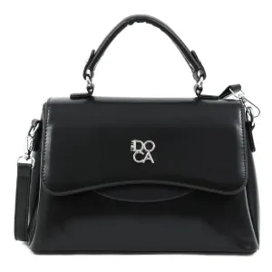 Τσάντα χιαστί Doca 22055 μαύρο
