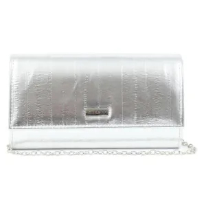 Women's envelope bag Doca 22076 silver