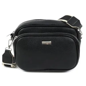 Τσάντα χιαστί Doca 22149 μαύρο