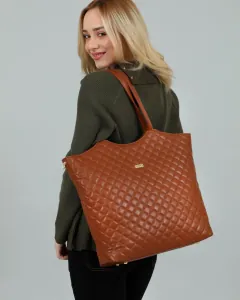 Καθημερινή τσάντα Doca ώμου 22255  Ταμπά