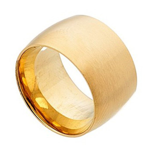 Γυναικείο δαχτυλίδι βέρα ατσάλι 316L χρυσό Art 02231 