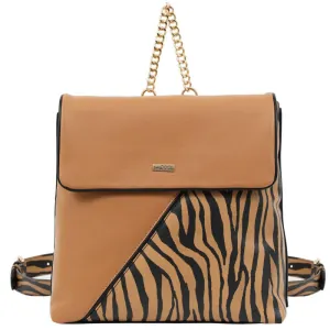 Τσάντα πλάτης Doca 22531 κάμελ