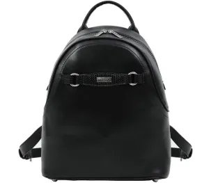 Τσάντα πλάτης Doca  22552 μαύρο