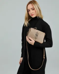 Γυναικεία τσάντα χιαστί Doca 22632 μπεζ