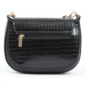 Γυναικεία τσάντα χιαστί Doca 22640 μαύρη