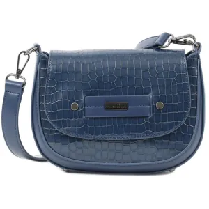 Γυναικεία τσάντα χιαστί Doca 22643 μπλε