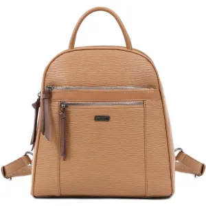 Γυναικεία τσάντα πλάτης Doca 22677 μπεζ