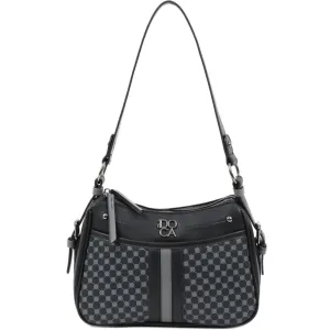 Γυναικεία τσάντα ώμου Doca 22700 μαύρη