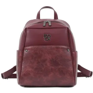 Γυναικεία τσάντα πλάτης Doca 22729 Μπορντώ