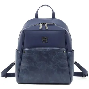 Γυναικεία τσάντα πλάτης Doca 22730 μπλε