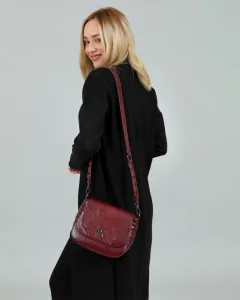 Γυναικεία τσάντα χιαστί Doca 22737 μαύρη