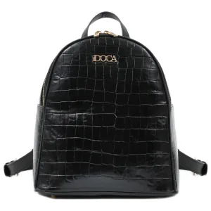 Γυναικεία τσάντα πλάτης Doca 22901 μαύρο
