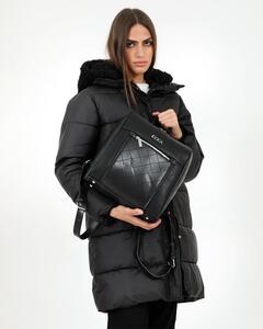 Γυναικεία τσάντα πλάτης Doca 23015 μαύρο