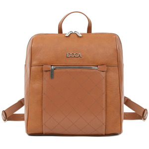 Γυναικεία τσάντα πλάτης Doca 23017 κάμελ