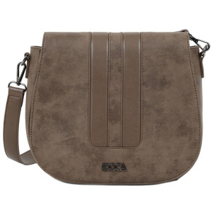 Γυναικεία τσάντα χιαστί Doca 23078 taupe
