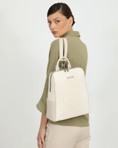 Backpack Doca 23549 ecru animal print 