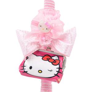 Handmade Easter candle Kitty pink candle