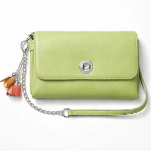 Cross body bag light green bode 25604 