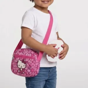 Children's Κitty Crossbody Bag Pink bode 2595