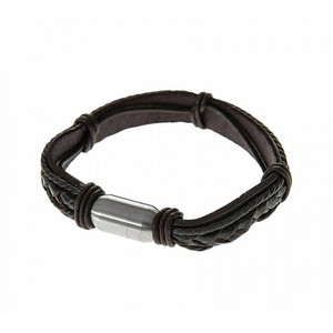 Men's steel bracelet Art 00288 316L brown