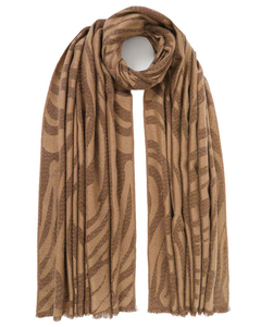  Women's scarf Doca 28925 camel