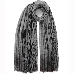 Foulard Doca 29208 animal print black