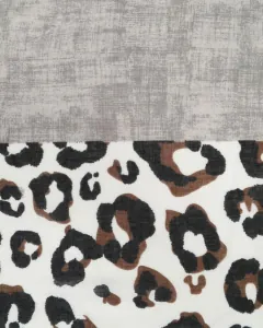 Foulard Doca 29224 animal print gray