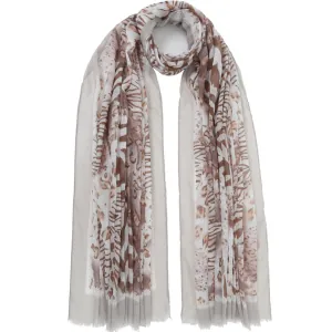 Φουλάρι Doca 29381 μπεζ