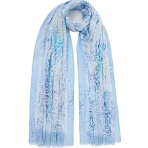 Φουλάρι Doca 29404  γαλάζιο