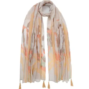 Φουλάρι Doca 29411 μπεζ