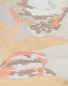 Φουλάρι Doca 29411 μπεζ